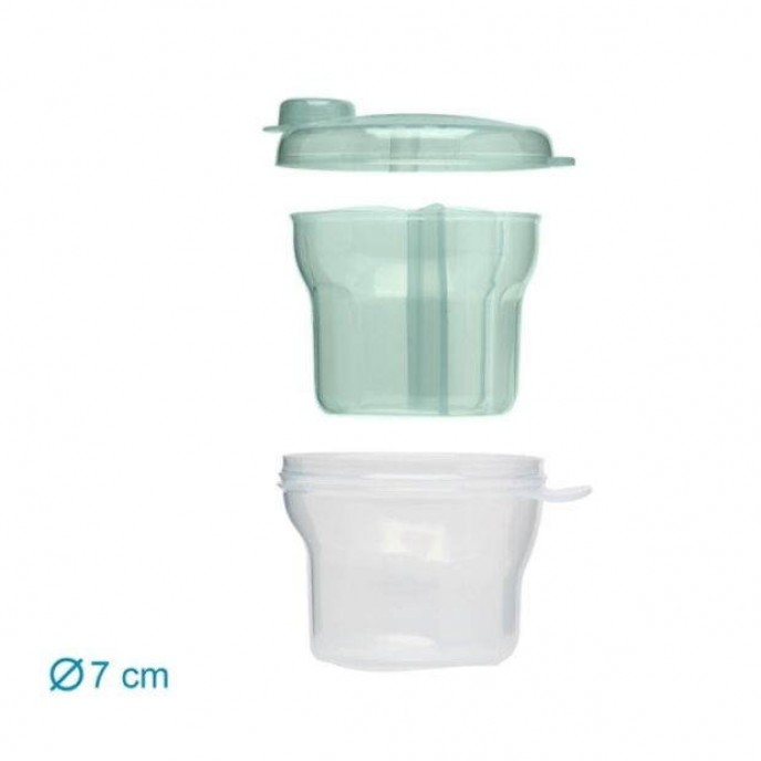 Kiokids Milk Powder Dispenser and Bowl Sage