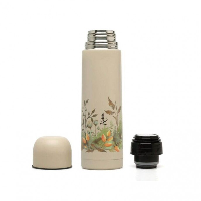 Kiokids Flask 500ml Beige Forest