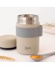 Kiokids Food Flask 500ml Beige 