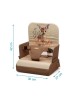 Kiokids Booster Highchair Beige Deer