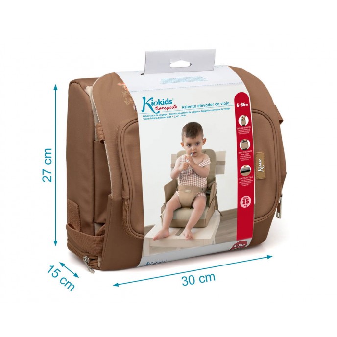 Kiokids Booster Highchair Beige Deer