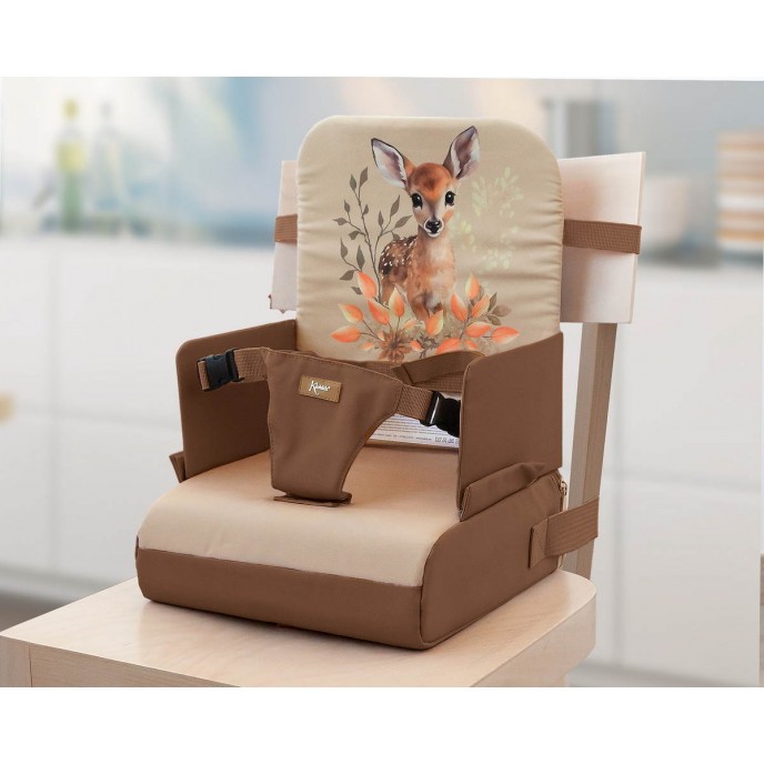 Kiokids Booster Highchair Beige Deer