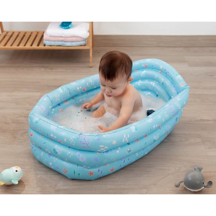 Kiokids Inflatable Bath Blue Sea