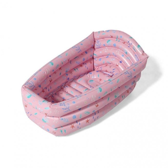 Kiokids Inflatable Bath Pink Sea