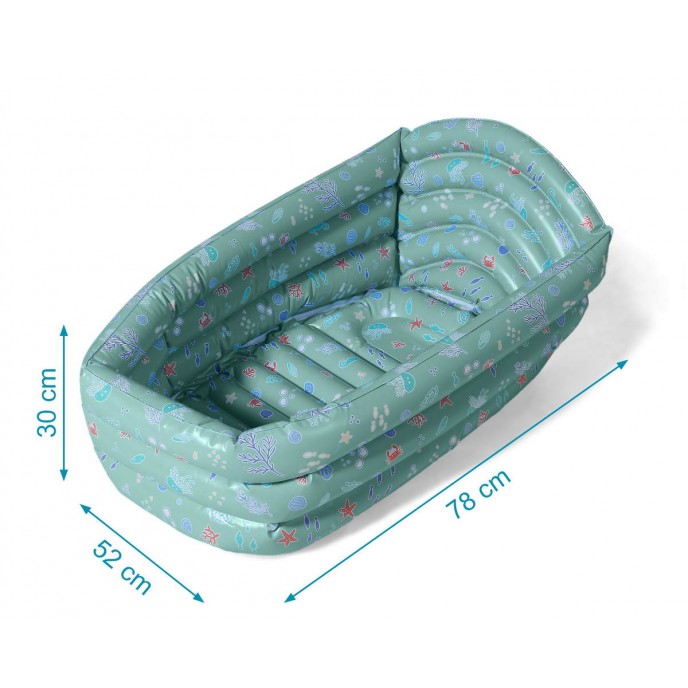 Kiokids Inflatable Bath Sage Sea