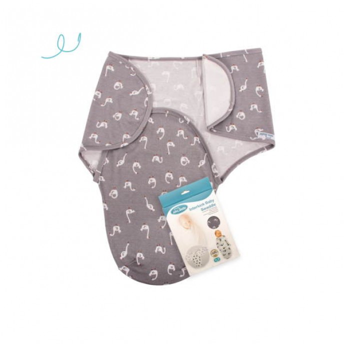 Sevi Bebe Swaddle Interlock 0/3m Swan