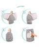 Sevi Bebe Swaddle Interlock 0/3m Swan