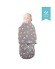 Sevi Bebe Swaddle Interlock 0/3m Swan