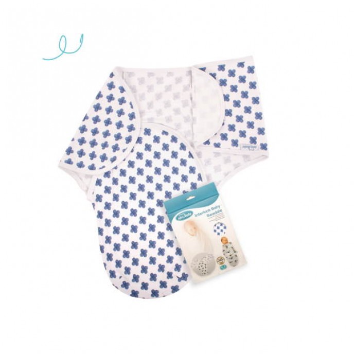 Sevi Bebe Swaddle Interlock 0/3m Flowers