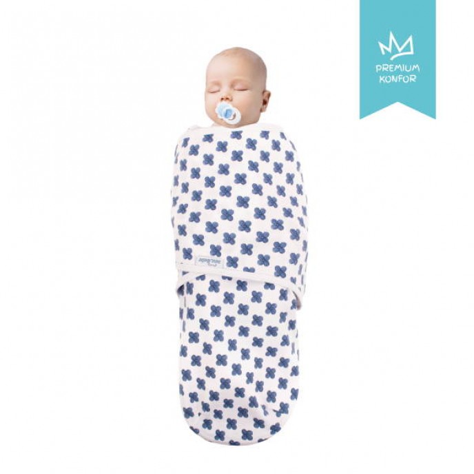 Sevi Bebe Swaddle Interlock 0/3m Flowers