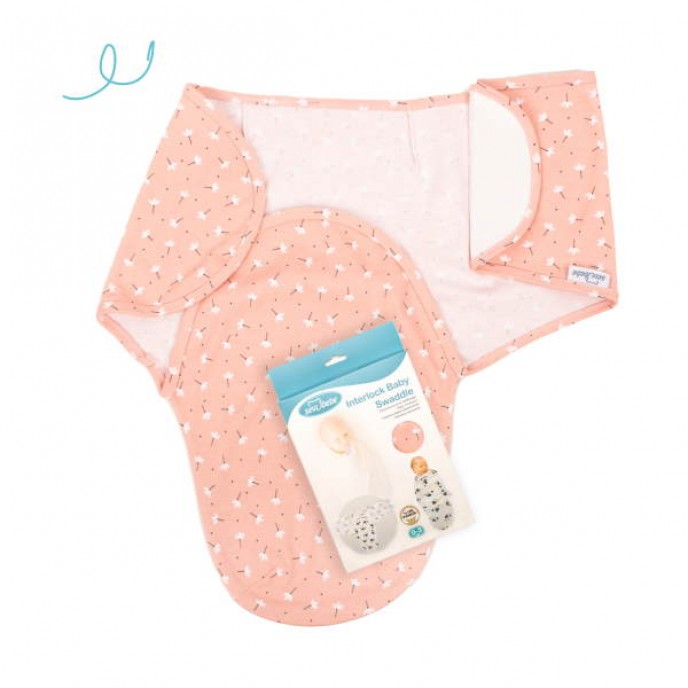 Sevi Bebe Swaddle Interlock 0/3m Blossom