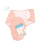 Sevi Bebe Swaddle Interlock 0/3m Blossom