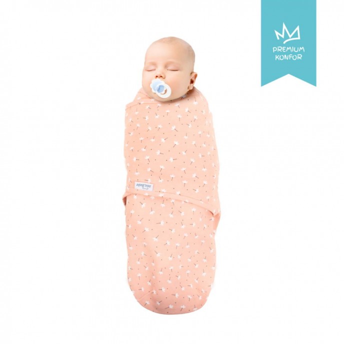 Sevi Bebe Swaddle Interlock 0/3m Blossom