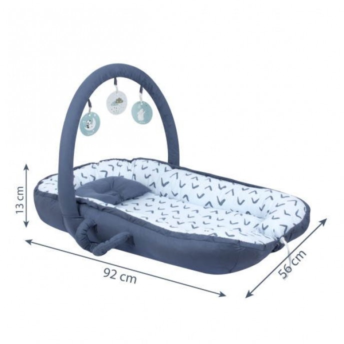 Sevi Bebe 2 in 1 Baby Nest and Playgym Boomerang