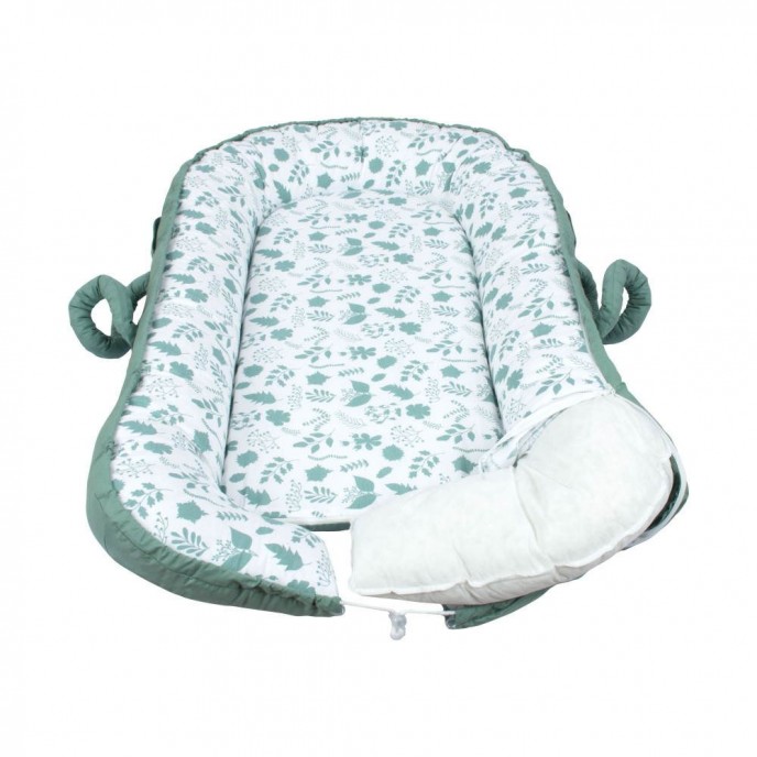 Sevi Bebe 2 in 1 Baby Nest and Playgym Leaf