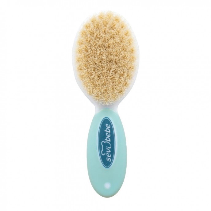 Sevi Bebe Brush and Comb Set Blue