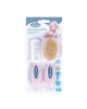 Sevi Bebe Brush and Comb Set Pink