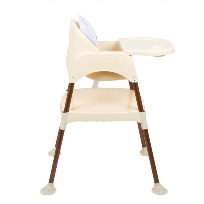 Sevi Bebe 3 in 1 Highchair, Chair and Table Ecru