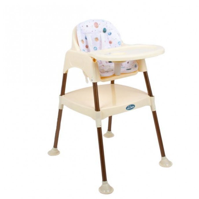 Sevi Bebe 3 in 1 Highchair, Chair and Table Ecru