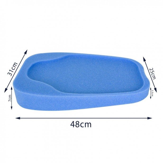 Sevi Bebe Bath Support Sponge Blue