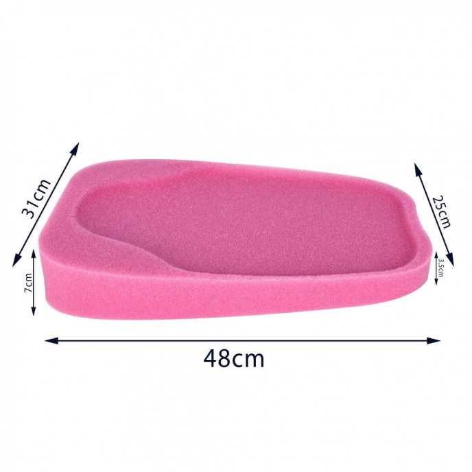 Sevi Bebe Bath Support Sponge Pink