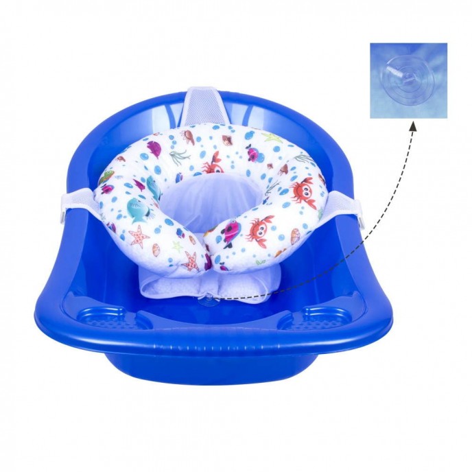 Sevi Bebe Bath Support Seated  Aqua