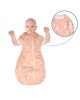 Sevi Bebe Swaddle and Sleep Sack 0/3m Pink Birds