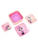 Kidzroom Snack Box 3pc Minnie Mouse Fresh Bites