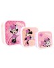 Kidzroom Snack Box 3pc Minnie Mouse Fresh Bites