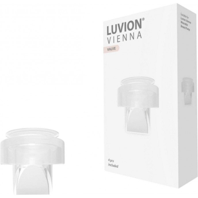 Luvion Parts for Vienna Breast Pump Valve 4pk