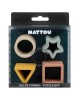 Nattou Silicon Shapes Game Green