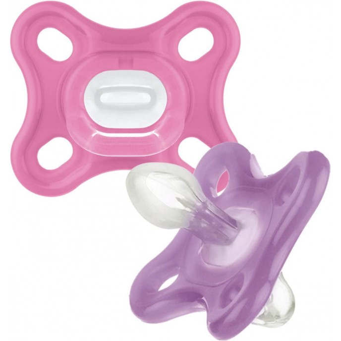 Mam Soothers 0-2m Comfort Pink