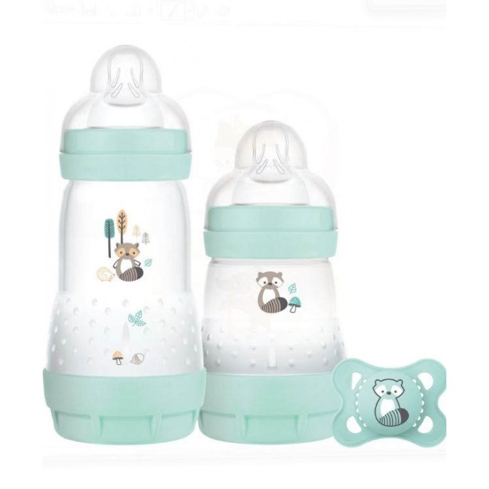 Mam Bottle Starter Set Essentials Blue