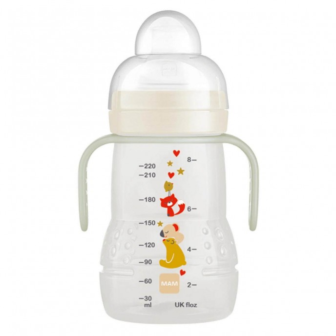 Mam Trainer Bottle 4m+ 220ml Night White