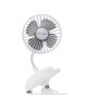 Dreambaby Stroller Fan USB Charge White