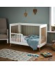 Obaby Cotbed Mini Maya White with Natural