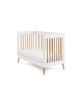 Obaby Cotbed Mini Maya White with Natural