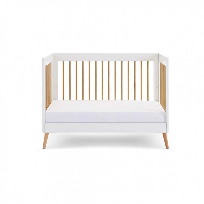 Obaby Cotbed Mini Maya White with Natural