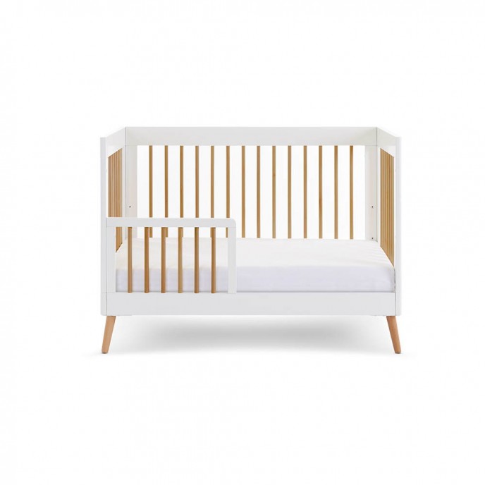 Obaby Cotbed Mini Maya White with Natural