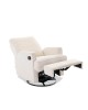 Obaby Swivel Glider Chair Madison Pebble