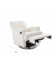 Obaby Swivel Glider Chair Madison Pebble