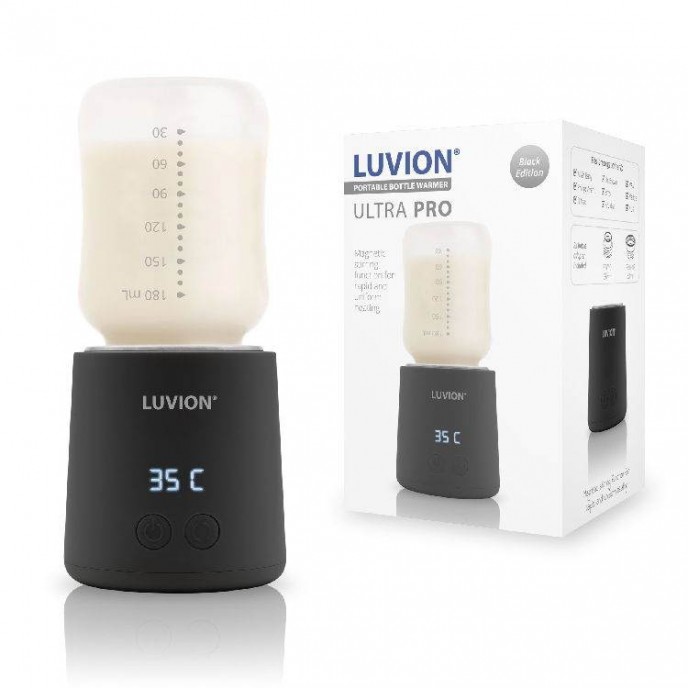 Luvion Portable Bottle Warmer Ultra Pro Black