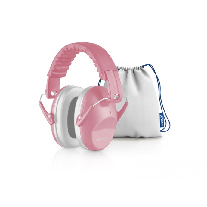 Luvion Hearing Protection Earmuffs Pink 2yrs+