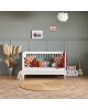 Obaby Cotbed Maya Nordic White