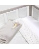 Baby Elegance Cot Bedding Set 5pc Sun Moon and Stars