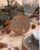 Vintiun Personalised Christmas Ornament Bauble Wood