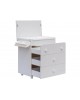 Plebani Changing Unit Luna White