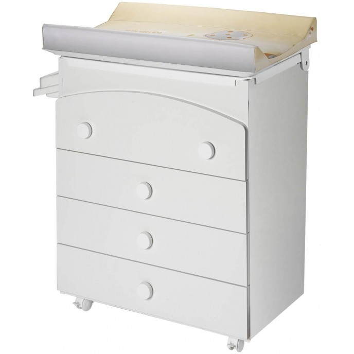 Plebani Changing Unit Luna White