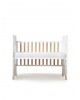 Interbaby Cot Star White with Natural 