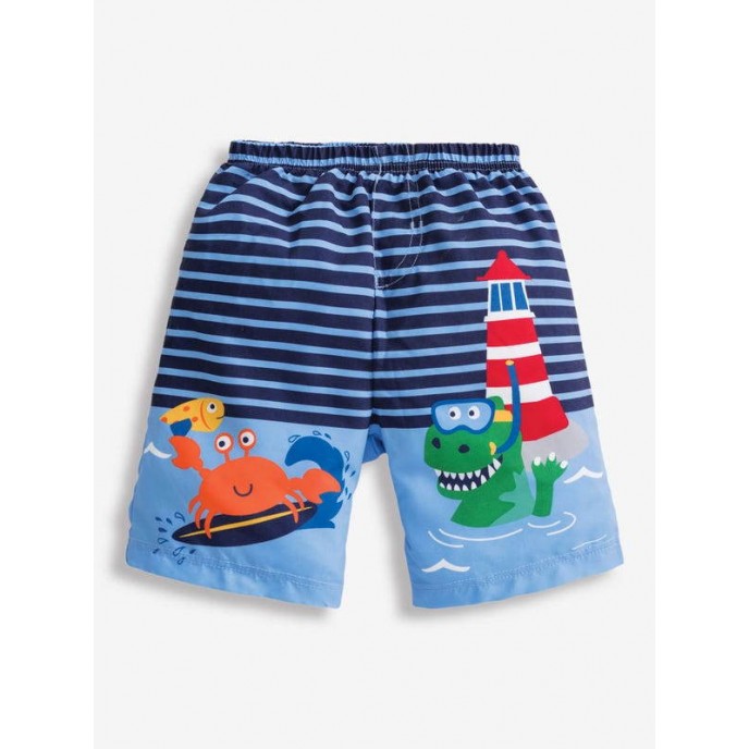 Swim shorts with on sale nappy